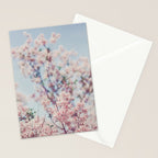 Spring Lilac Flowers Against the Sky Stationery Card Gallery Image 2