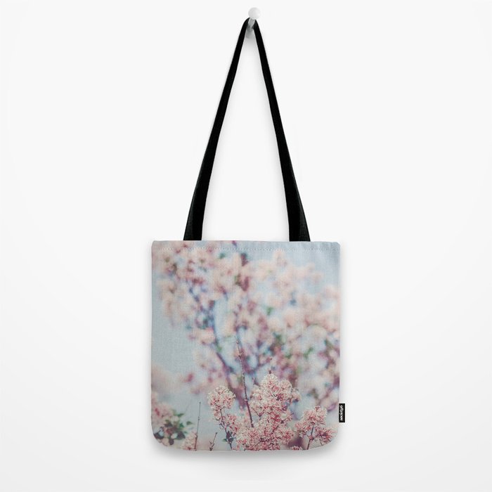 Spring Lilac Flowers Against the Sky Tote Bag Gallery Image 2
