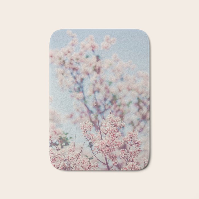 Spring Lilac Flowers Against the Sky Bath Mat Gallery Image 1