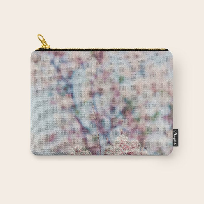 Spring Lilac Flowers Against the Sky Carry All Pouch Gallery Image 1
