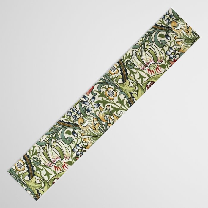 William Morris honeysucklea, Morris floral , No.4, Table Runner Gallery Image 3