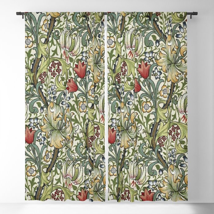 William Morris honeysucklea, Morris floral , No.4, Window Curtain Gallery Image 1