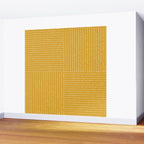Lines III (Yellow) Wall Mural Gallery Image 2