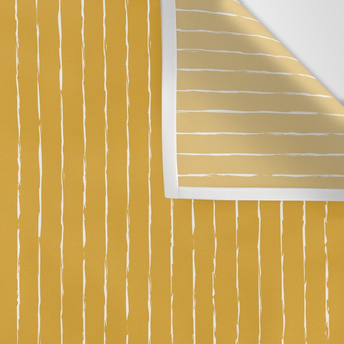 Lines III (Yellow) Wall Tapestry Gallery Image 3