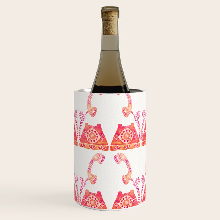 Vintage Rotary Phone - Peach Palette Wine Chiller Gallery Image 1