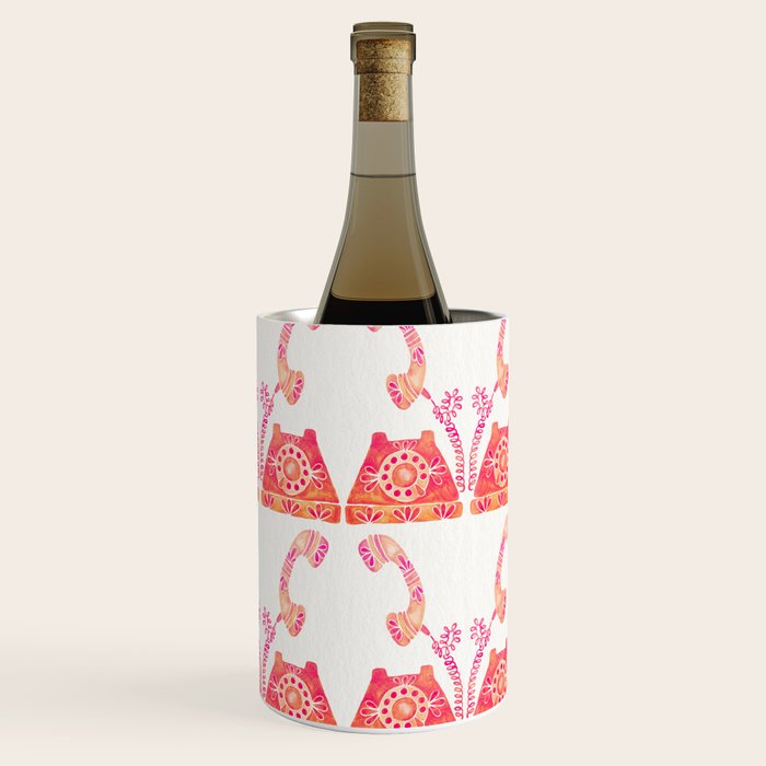 Vintage Rotary Phone - Peach Palette Wine Chiller Gallery Image 2
