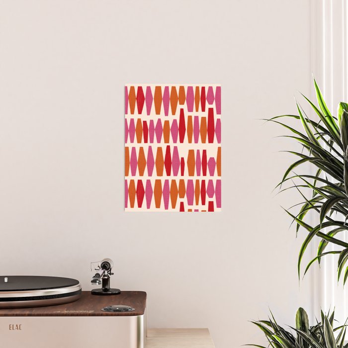 Bold Colorful Geometrics Poster Gallery Image 2