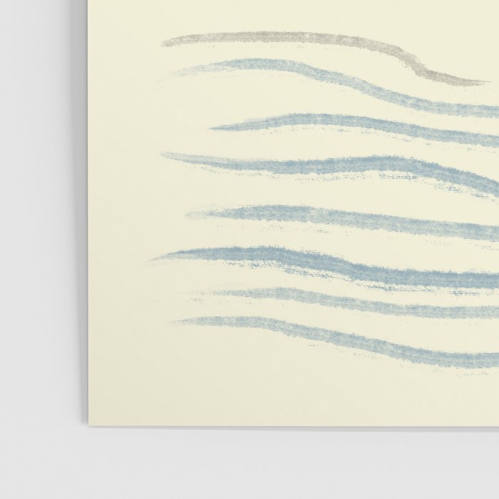 Watercolor 9 Abstraction minimal landscape lover bird Poster Gallery Image 3