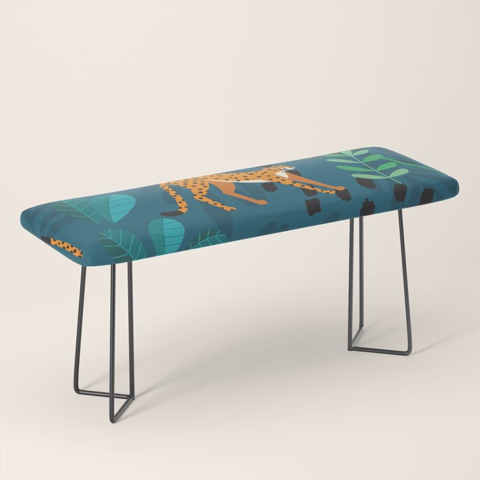 Cheetah pattern 001 Bench Gallery Image 1