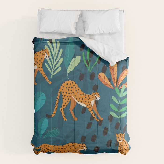 Cheetah pattern 001 Comforter Gallery Image 6
