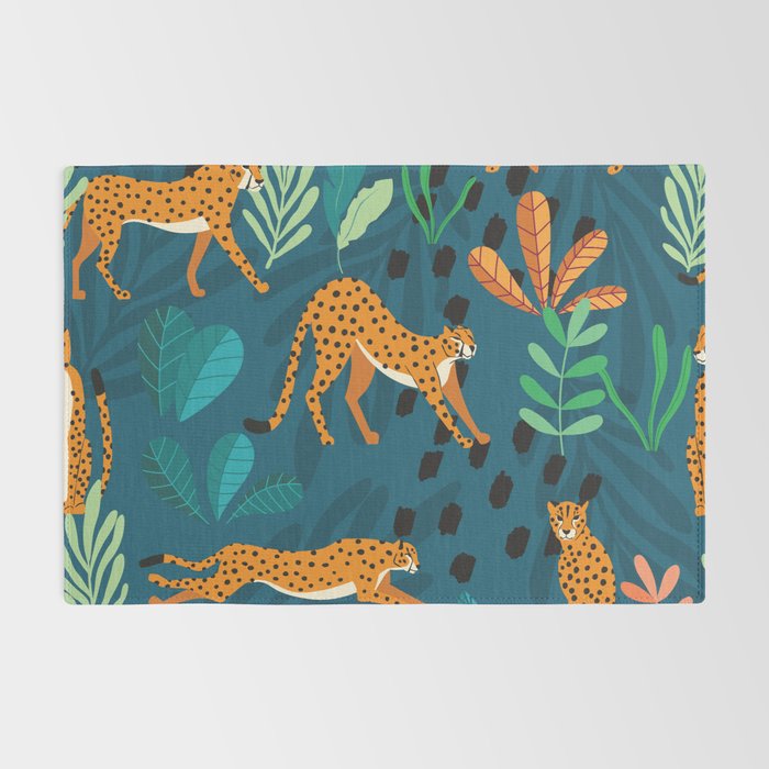 Cheetah pattern 001 Rug Gallery Image 2