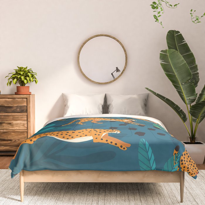 Cheetah pattern 001 Comforter Gallery Image 3