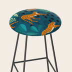 Cheetah pattern 001 Stool Gallery Image 2