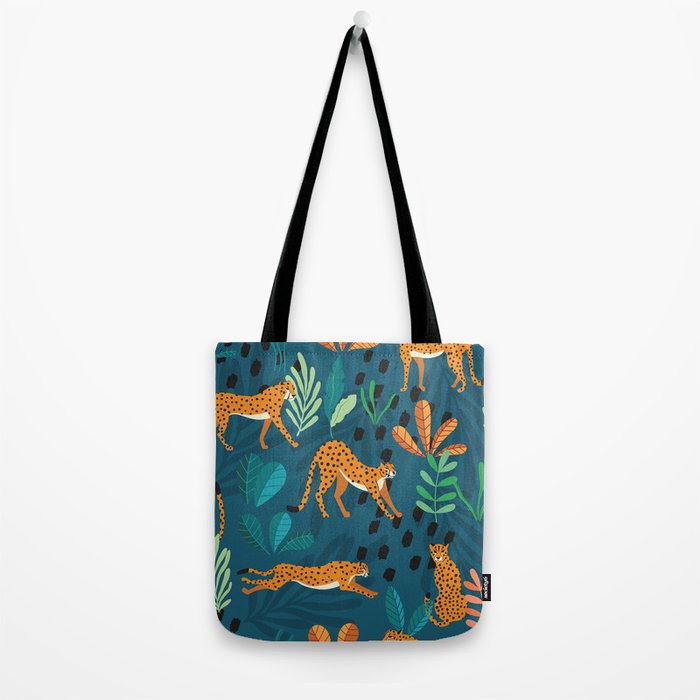 Cheetah pattern 001 Tote Bag Gallery Image 2