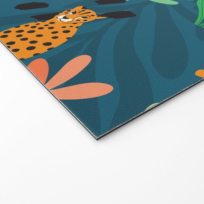 Cheetah pattern 001 Welcome Mat Gallery Image 2