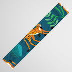 Cheetah pattern 001 Table Runner Gallery Image 3