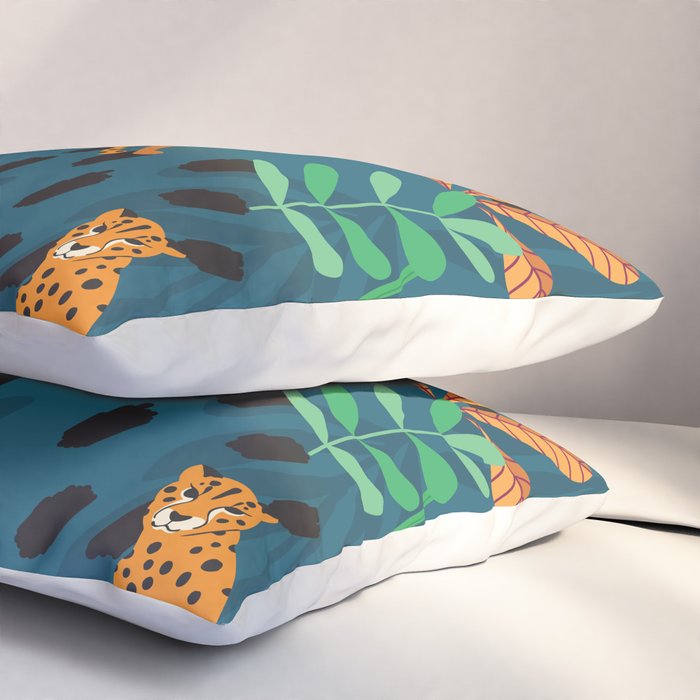 Cheetah pattern 001 Pillow Sham Gallery Image 3