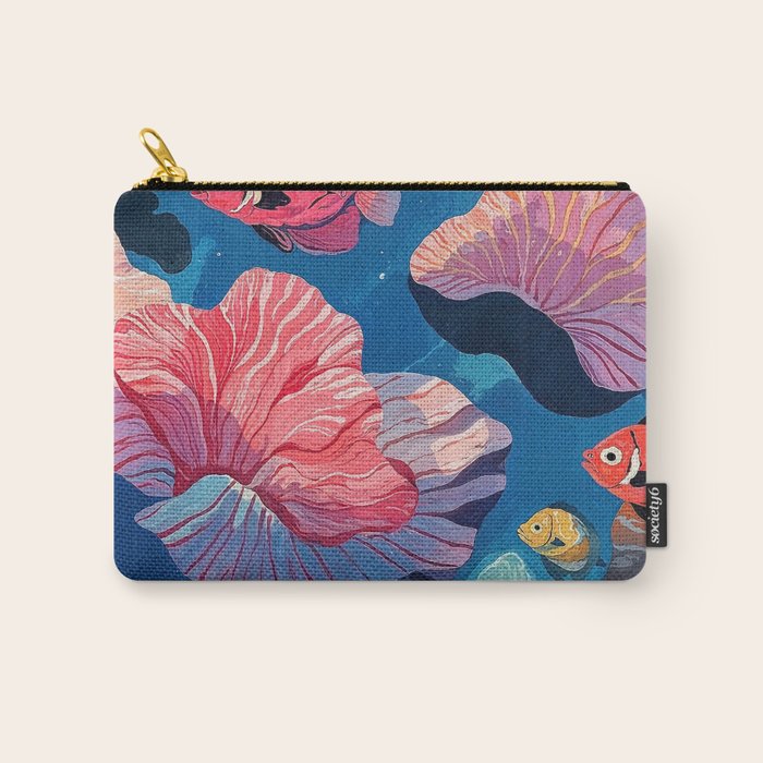 Oceanic Life Carry All Pouch Gallery Image 1