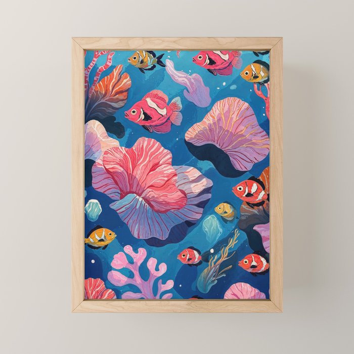 Oceanic Life Mini Art Print Gallery Image 1