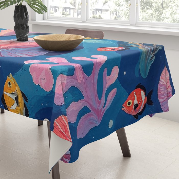 Oceanic Life Tablecloth Gallery Image 3
