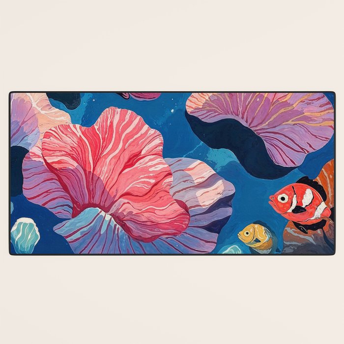Oceanic Life Desk Mat Gallery Image 3