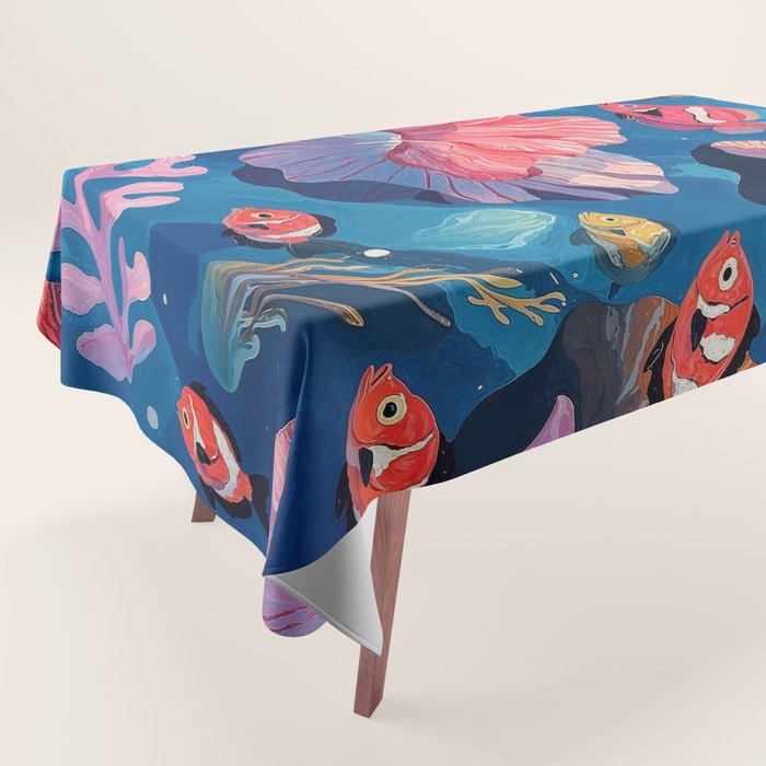 Oceanic Life Tablecloth Gallery Image 1