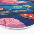 Oceanic Life Bath Mat Gallery Image 3