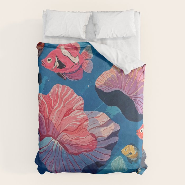 Oceanic Life Duvet Cover Gallery Image 6