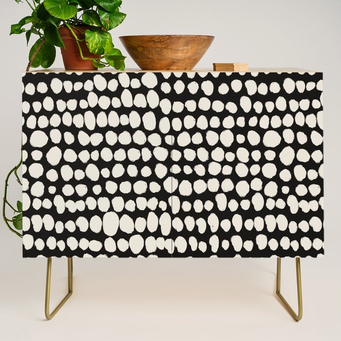 Irregular Polka Dot Pattern #2 Credenza Gallery Image 1