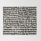 Irregular Polka Dot Pattern #2 Throw Blanket Gallery Image 2