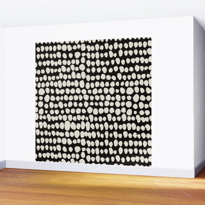 Irregular Polka Dot Pattern #2 Wall Mural Gallery Image 2