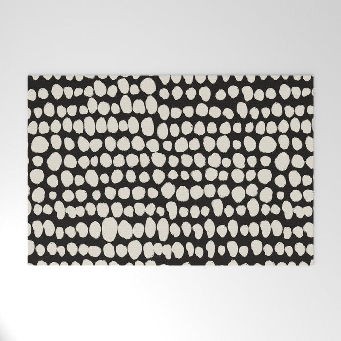 Irregular Polka Dot Pattern #2 Welcome Mat Gallery Image 1