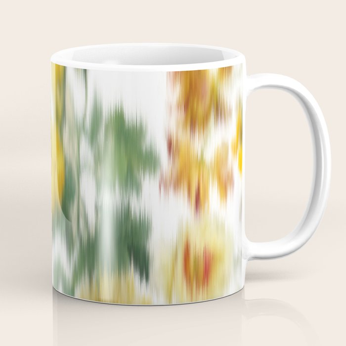 seamless pattern abstract texture background flowers Coffee Mug Gallery Image 1
