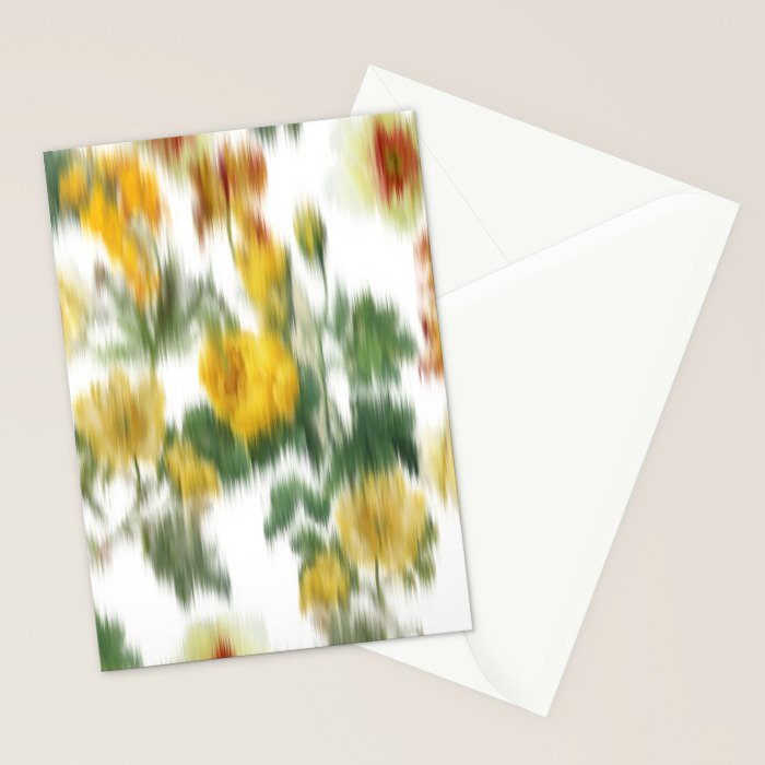 seamless pattern abstract texture background flowers Stationery Card Gallery Image 2