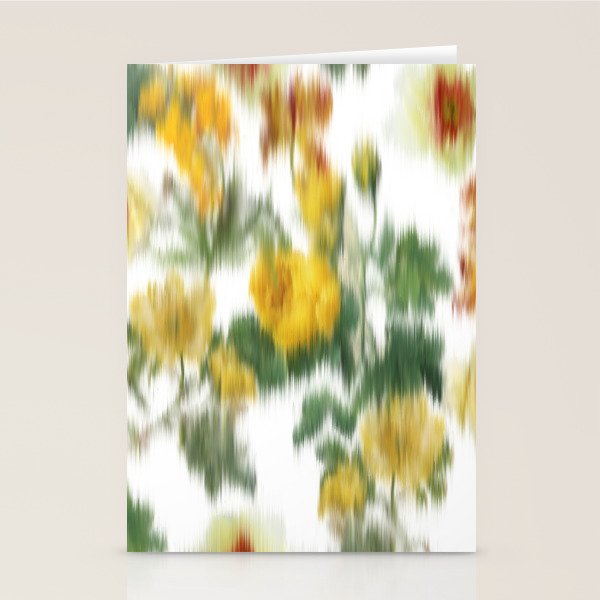 seamless pattern abstract texture background flowers Stationery Card Gallery Image 2