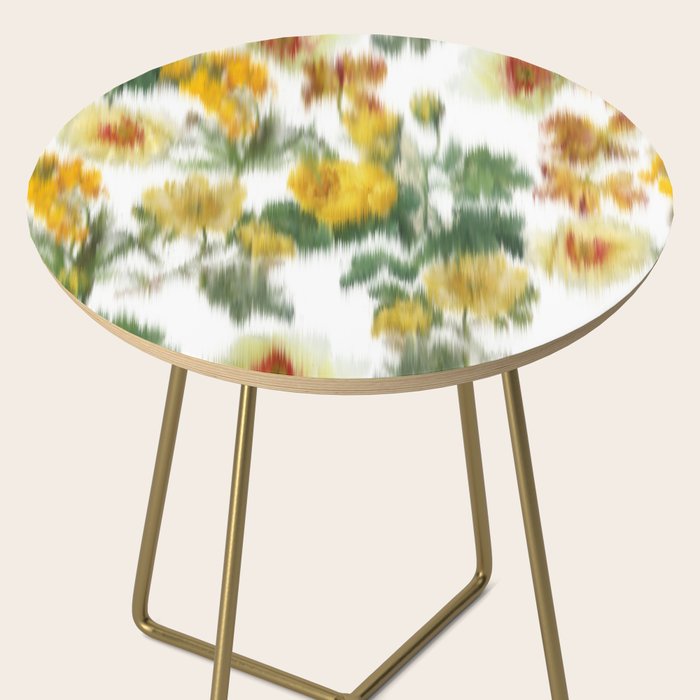 seamless pattern abstract texture background flowers Side Table Gallery Image 2