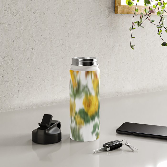 seamless pattern abstract texture background flowers Water Bottle Gallery Image 4