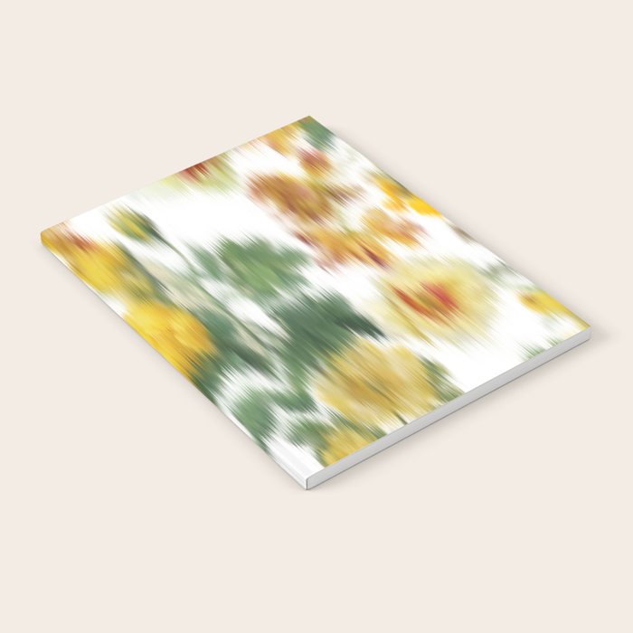 seamless pattern abstract texture background flowers Notebook Gallery Image 1