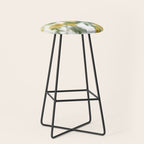 seamless pattern abstract texture background flowers Stool Gallery Image 1