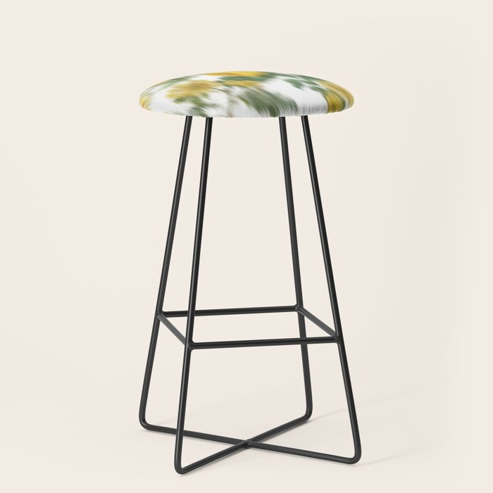 seamless pattern abstract texture background flowers Stool Gallery Image 1