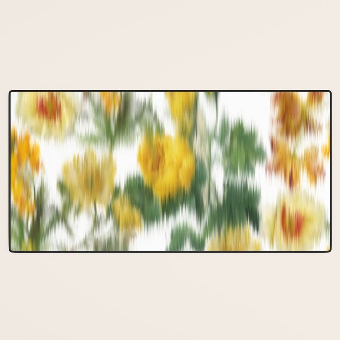 seamless pattern abstract texture background flowers Desk Mat Gallery Image 3