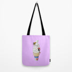sweet shred purple Tote Bag Gallery Image 2
