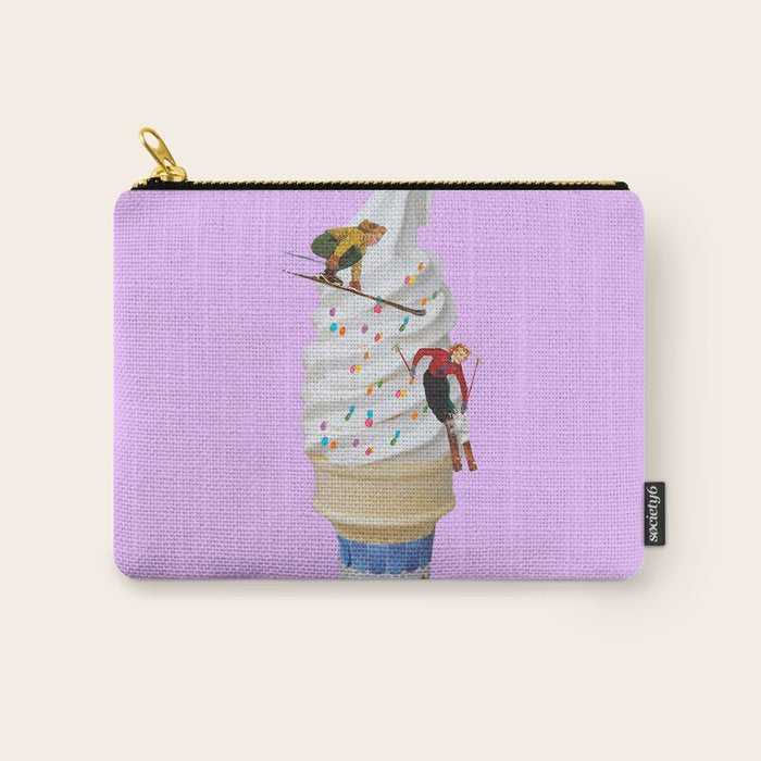 sweet shred purple Carry All Pouch Gallery Image 1