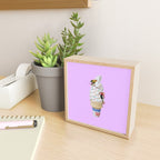 sweet shred purple Mini Art Print Gallery Image 2