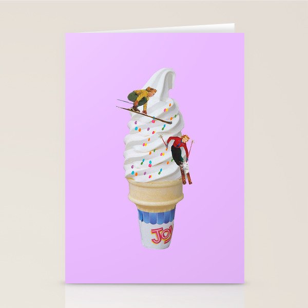 sweet shred purple Stationery Card Gallery Image 1