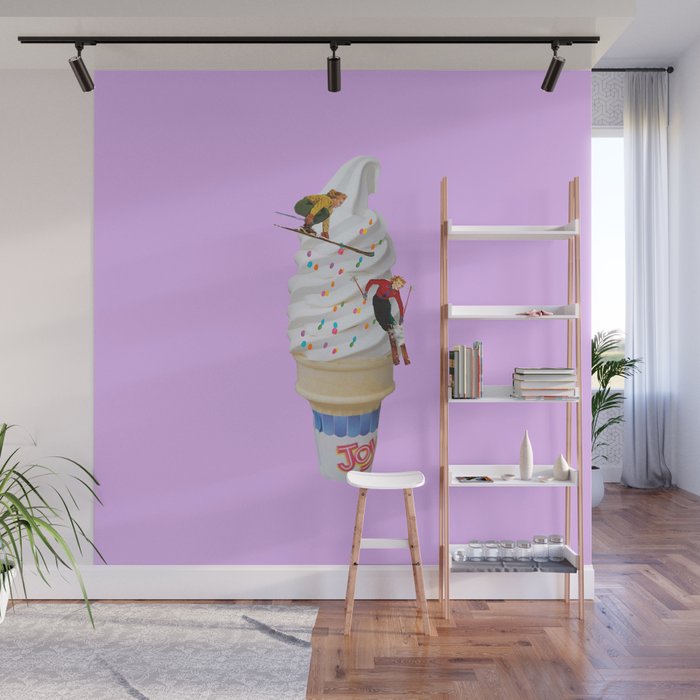 sweet shred purple Wall Mural Gallery Image 1