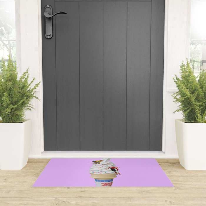 sweet shred purple Welcome Mat Gallery Image 3