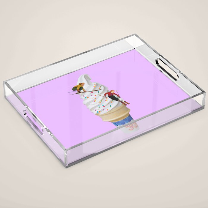 sweet shred purple Acrylic Tray Gallery Image 1