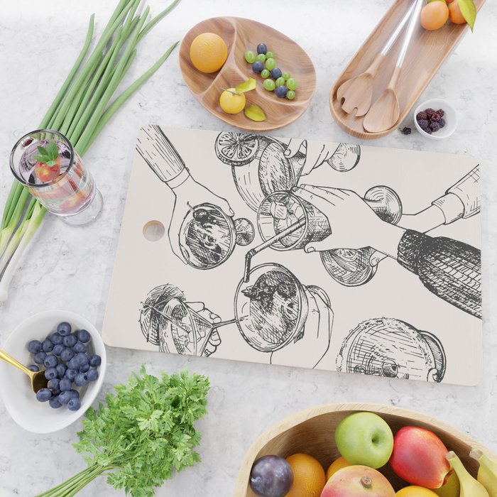 Cheers Cutting Board Gallery Image 2