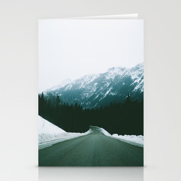 BC Mountain Drive Stationery Card Gallery Image 1